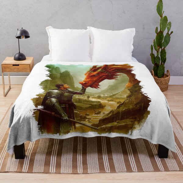 Item preview, Knight and Red Dragon Fantasy Art | Medieval Mythical Creature T-Shirt designed and sold by Wirath Shop.