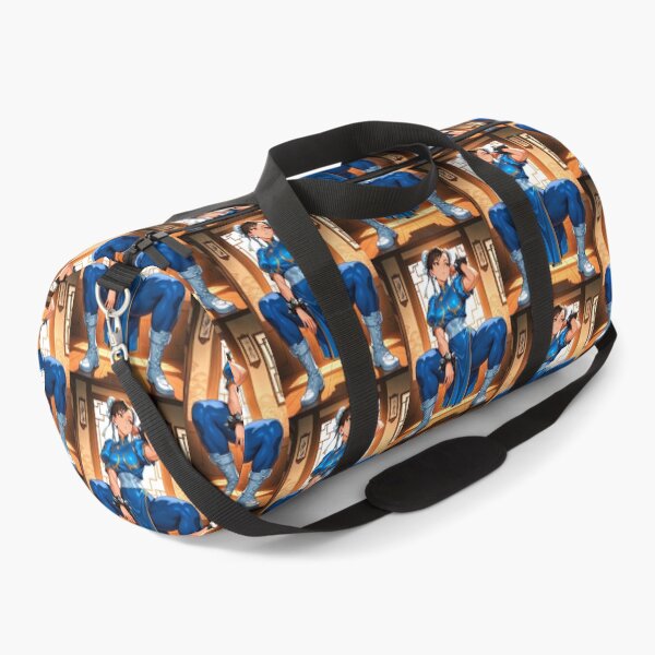 Item preview, Gaming - Agile Fighter, Strength and Elegance in Blue Qipao designed and sold by Zone--Gaming.