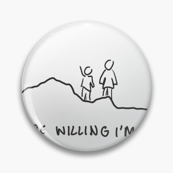 Item preview, willing and able sticker noah kahan mountain  designed and sold by lololoves.