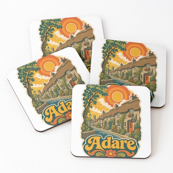 Item preview, Adare Ireland Travel Souvenir - Retro Illustration designed and sold by VisualArtsOasis.