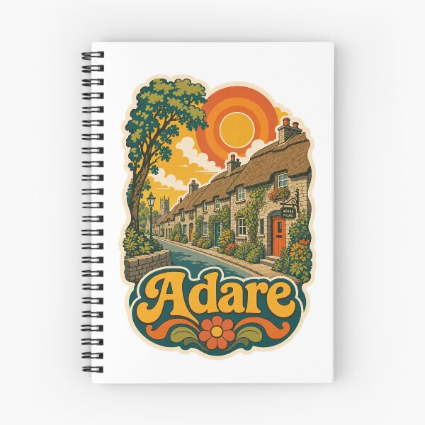 Item preview, Adare Ireland Travel Souvenir - Retro Illustration designed and sold by VisualArtsOasis.