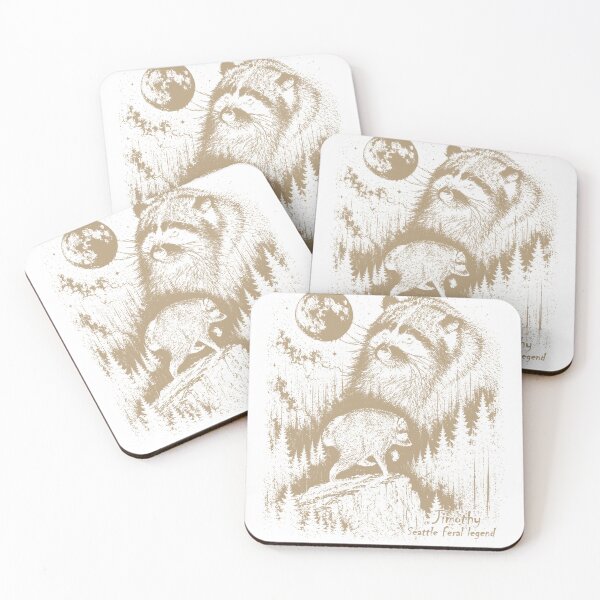 Item preview, Jimothy Moonlit Forest Raccoon Legend designed and sold by KireVeronica.