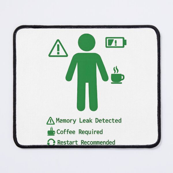 Item preview, Human.EXE – Memory Leak Detected | Funny IT & Programmer T-Shirt designed and sold by jahiggin.