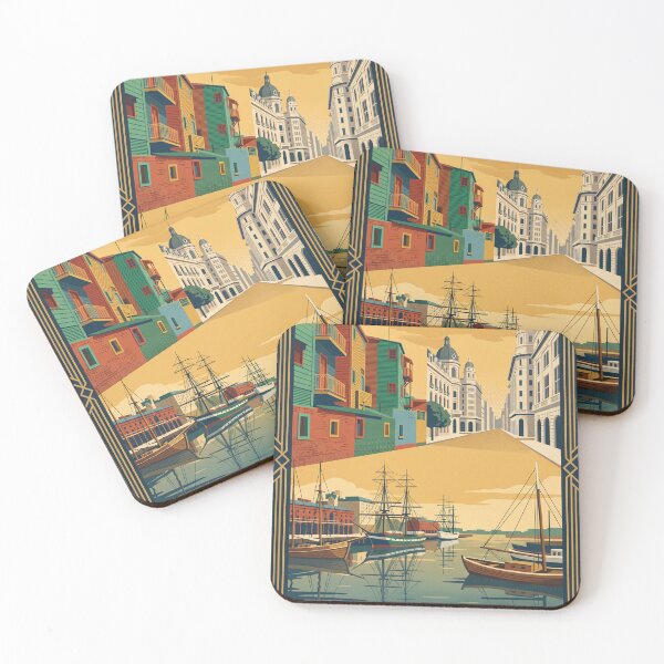 Item preview, Buenos Aires Argentina Vintage Travel Poster designed and sold by Bomax121.