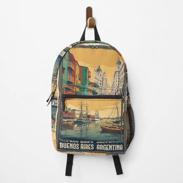 Item preview, Buenos Aires Argentina Vintage Travel Poster designed and sold by Bomax121.