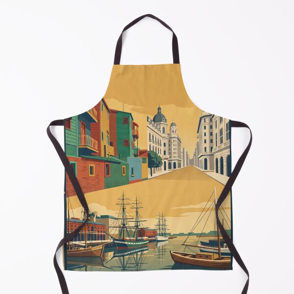 Item preview, Buenos Aires Argentina Vintage Travel Poster designed and sold by Bomax121.