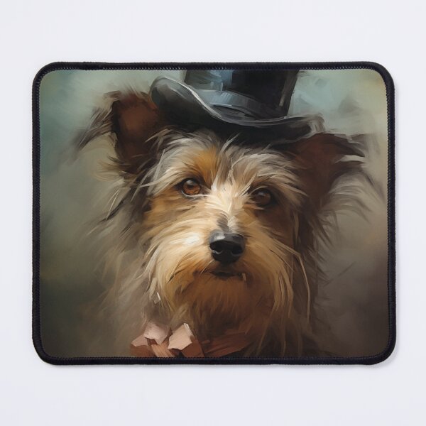 Item preview, Impressionist Berger Picard in a Top Hat designed and sold by AniDragonfly.