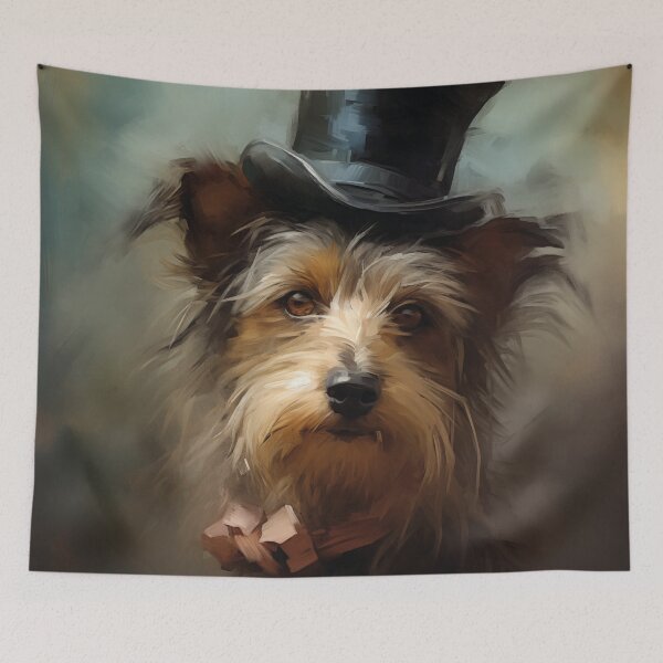 Item preview, Impressionist Berger Picard in a Top Hat designed and sold by AniDragonfly.