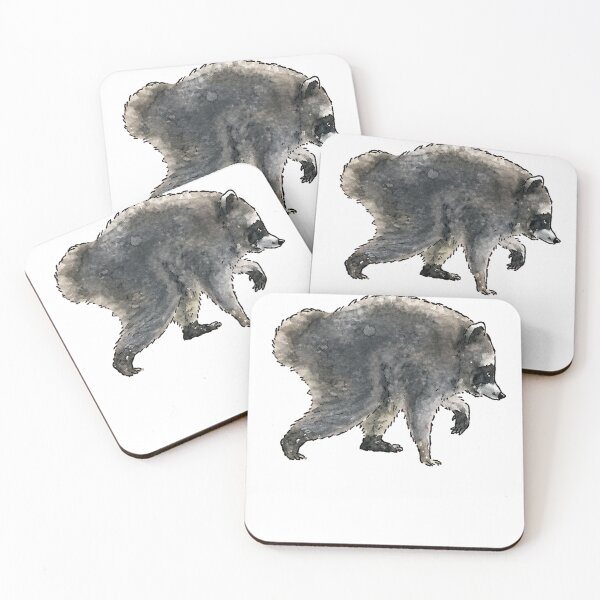 Item preview, Jimothy the Awkward Watercolor Raccoon designed and sold by KireVeronica.