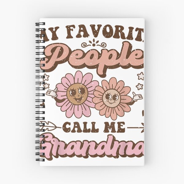 Item preview, My Favorite People Call Me Grandma Retro Floral Mothers Day designed and sold by Ikooblooks.