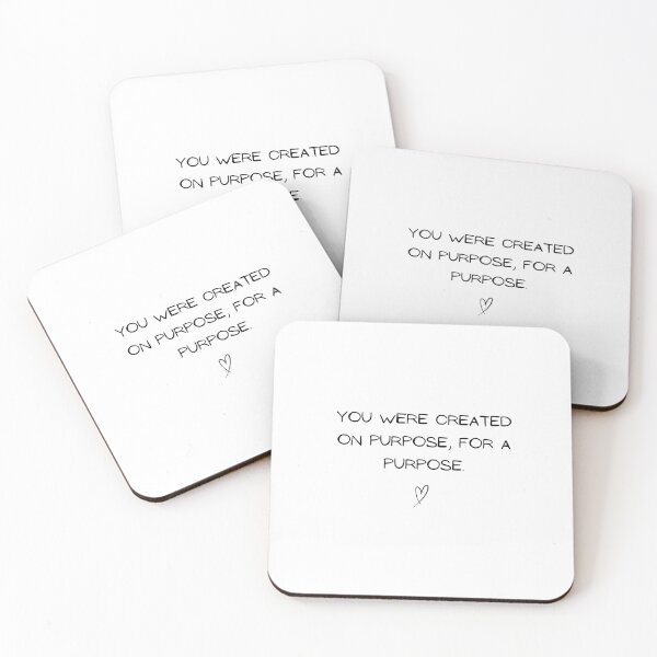 Item preview, You were created on purpose, for a purpose. - Shirt Bag Sticker Mug designed and sold by HisDesignCo.