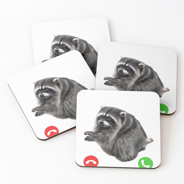 Item preview, Jimothy Is Calling Raccoon Phone Meme designed and sold by KireVeronica.