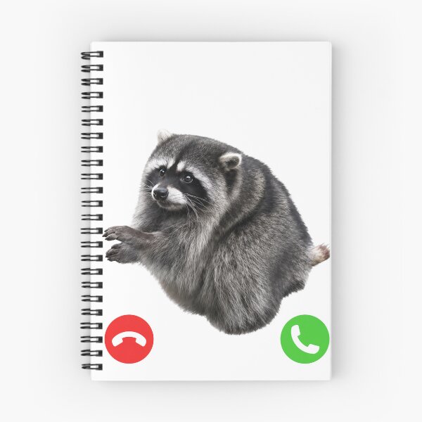 Item preview, Jimothy Is Calling Raccoon Phone Meme designed and sold by KireVeronica.