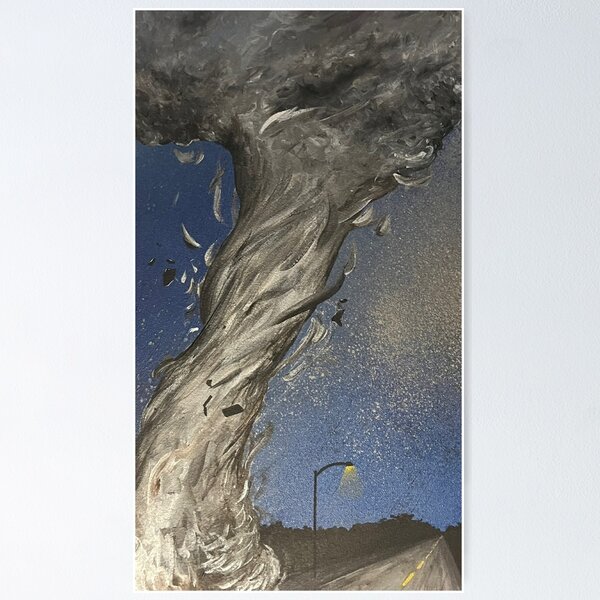 Item preview, "Storm Warning", Acrylic painting designed and sold by GiSilver.