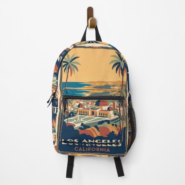 Item preview, Los Angeles California Vintage Travel Poster designed and sold by Bomax121.