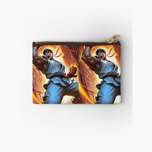 Item preview, Gaming - Iconic Fighting Game Warrior, Flaming Energy Punch designed and sold by Zone--Gaming.