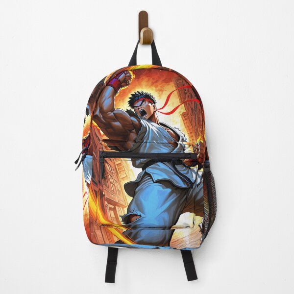 Item preview, Gaming - Iconic Fighting Game Warrior, Flaming Energy Punch designed and sold by Zone--Gaming.