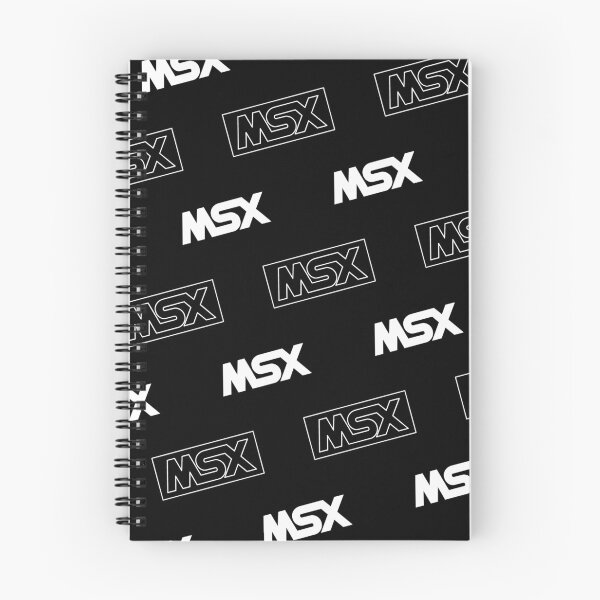 Item preview, Classic MSX Logo Pattern (Color 1) designed and sold by RetroTributes.