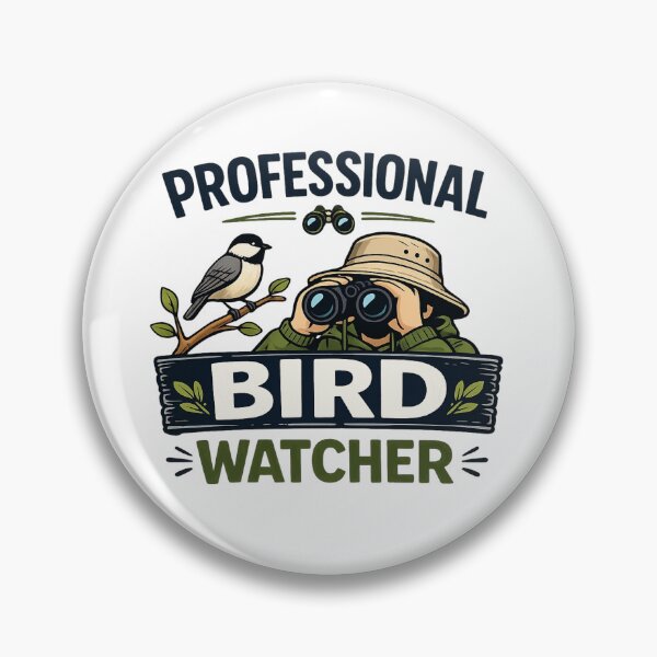 Item preview, Professional Bird Watcher designed and sold by Myra365Art.