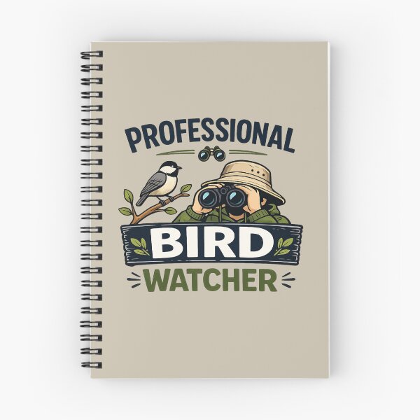 Item preview, Professional Bird Watcher designed and sold by Myra365Art.