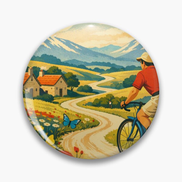 Item preview, Flower Field Cyclist designed and sold by H A R L E I G H .