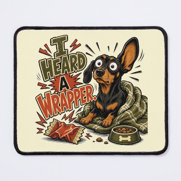 Item preview, Funny Dachshund Snack Lover designed and sold by Gentlestate.