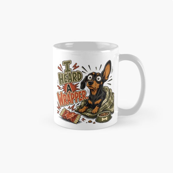 Item preview, Funny Dachshund Snack Lover designed and sold by Gentlestate.