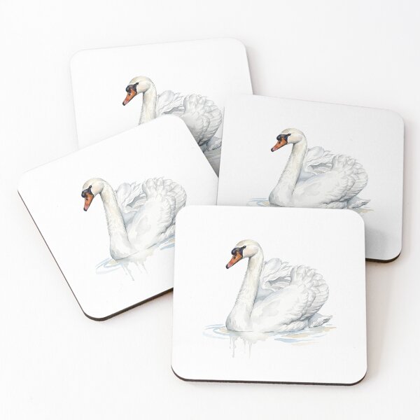 Item preview, October Swan Birth Month Bird designed and sold by Roy & Tiffany.