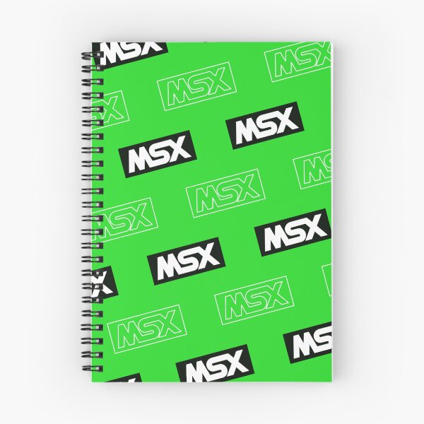 Item preview, Classic MSX Logo Pattern (Color 2) designed and sold by RetroTributes.