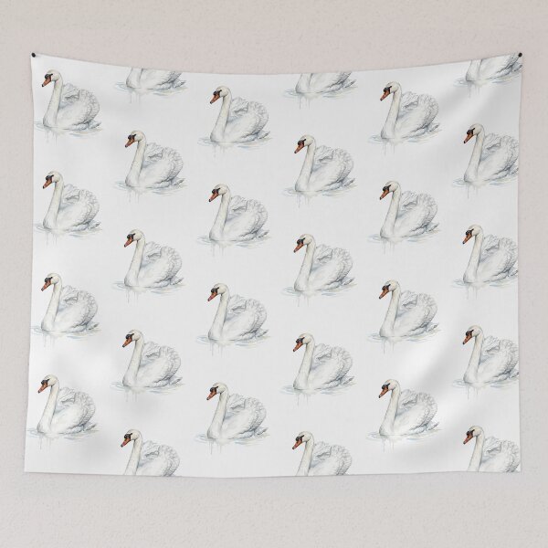 Item preview, October Swan Birth Month Bird designed and sold by Roy & Tiffany.
