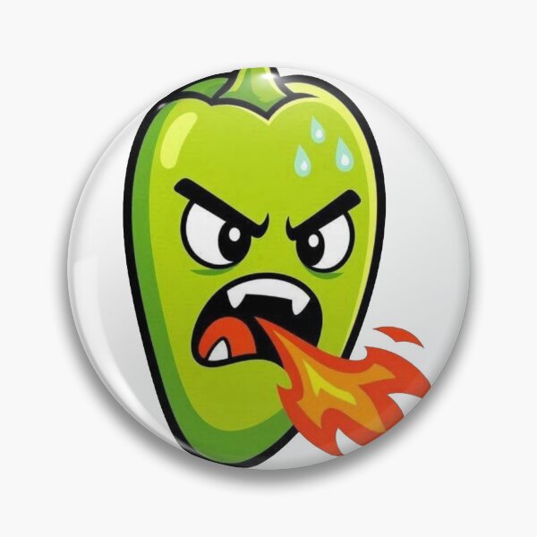 Item preview, Too Spicy To Handle Cute Angry Jalapeno Pepper Cartoon designed and sold by Dabis26.