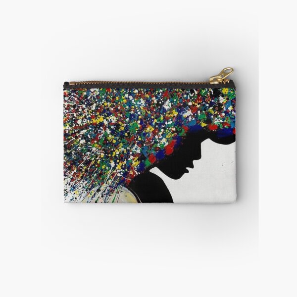 Item preview, Don't Touch My Hair | Afro Abstract Portrait Art designed and sold by EatPrayLive.
