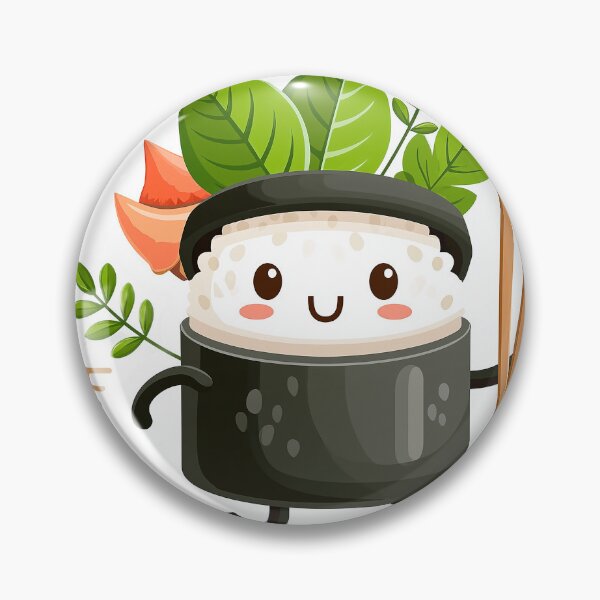 Item preview, cute cartoon sushi character designed and sold by TanyaLovus.