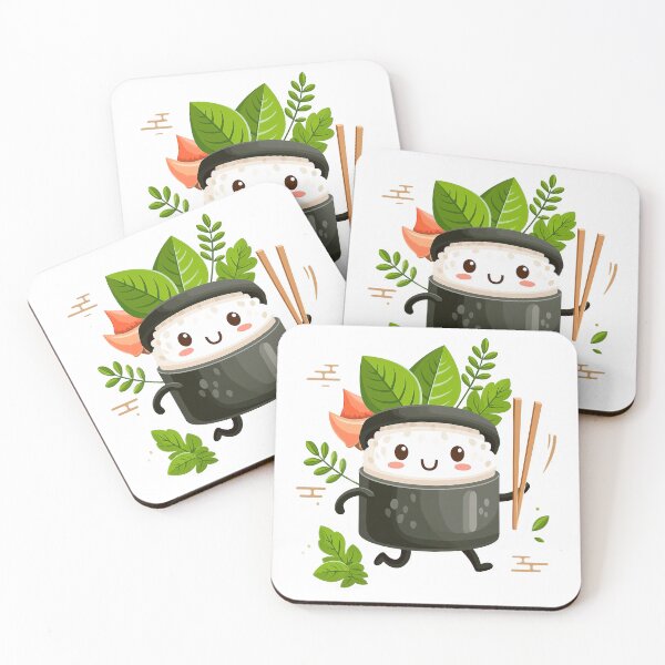 Item preview, cute cartoon sushi character designed and sold by TanyaLovus.