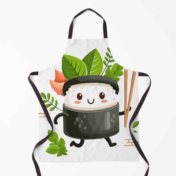 Item preview, cute cartoon sushi character designed and sold by TanyaLovus.