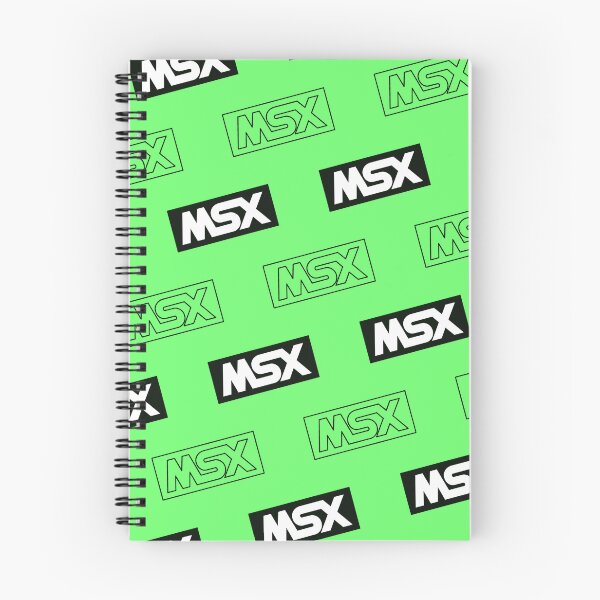 Item preview, Classic MSX Logo Pattern (Color 3) designed and sold by RetroTributes.