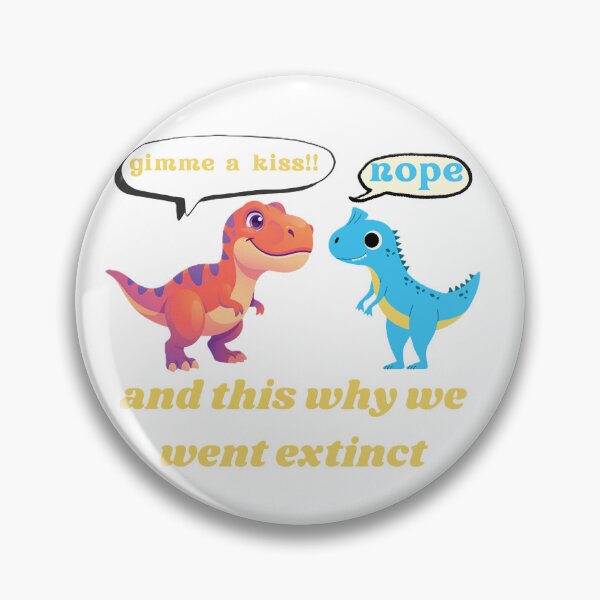 Item preview, Funny Dinosaur Why We Went Extinct Cartoon designed and sold by TESLA pro.