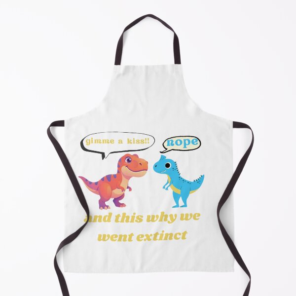 Item preview, Funny Dinosaur Why We Went Extinct Cartoon designed and sold by TESLA pro.