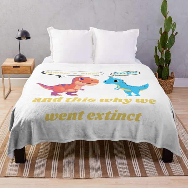 Item preview, Funny Dinosaur Why We Went Extinct Cartoon designed and sold by CCRR7.
