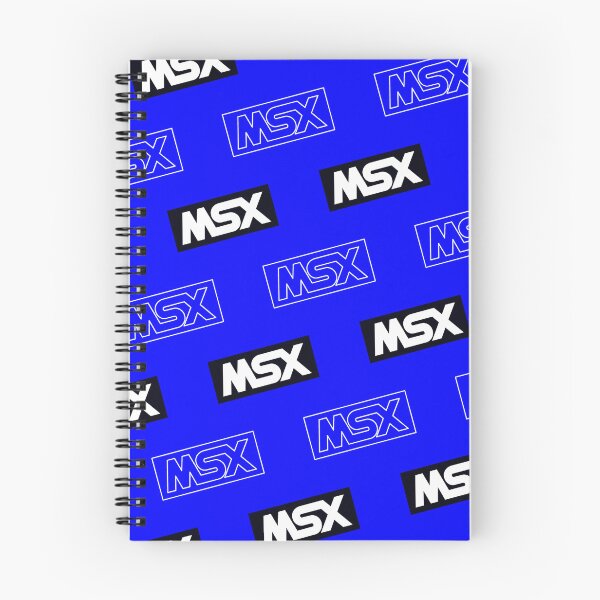 Item preview, Classic MSX Logo Pattern (Color 4) designed and sold by RetroTributes.