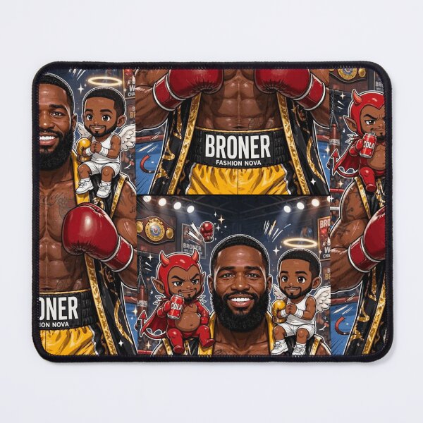Item preview, Adrian Broner Angel and Devil Graphic Art designed and sold by StreetCapsule.