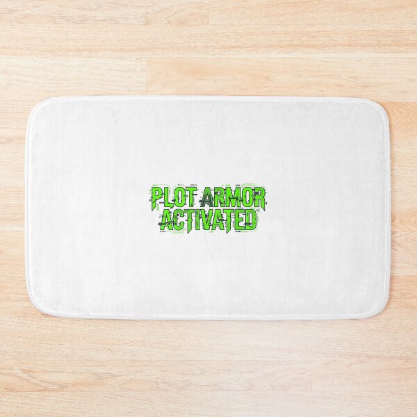 Item preview, Plot Armor Activated Funny Shonen Anime designed and sold by Lofi Otaku Design.