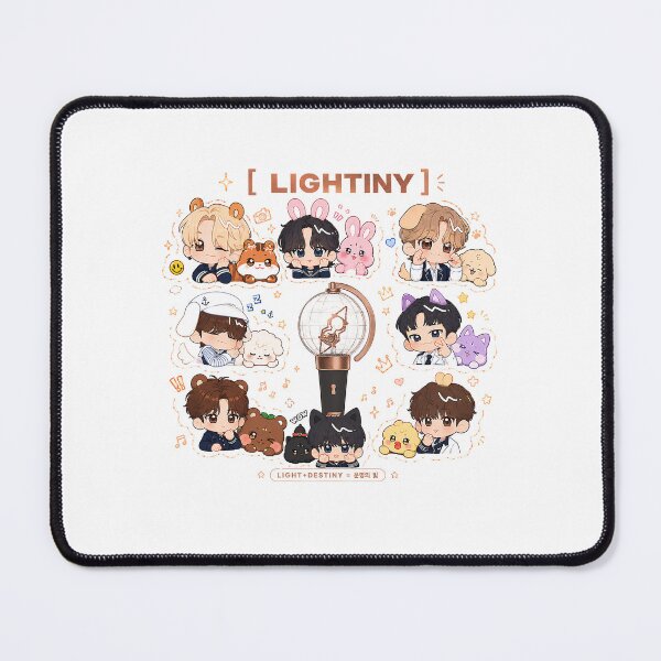 Item preview, ATEEZ Lightiny Chibi Shirt, Cute Atiny Cartoon Graphic Tee, Kpop Concert Fan Merch, Retro Anime Style Top, Comfort Colors Shirt designed and sold by BerryHand.