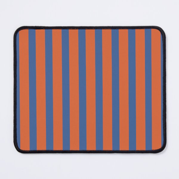 Item preview, Light Blue and Orange Stripes designed and sold by The Innocent Ghost Project.