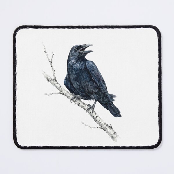 Item preview, December Crow Birth Month Bird designed and sold by Roy & Tiffany.