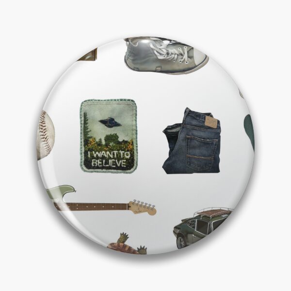 Item preview, Vintage Green Indie Sleaze Sticker Collage designed and sold by parting-spirals.