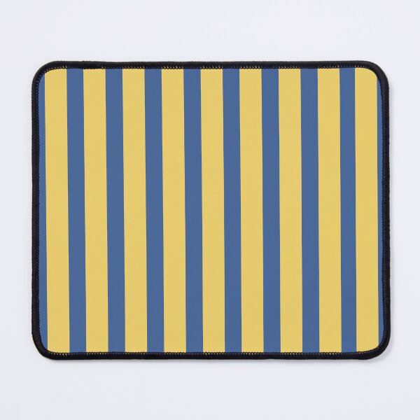 Item preview, Soft Yellow and Blue Stripes designed and sold by The Innocent Ghost Project.