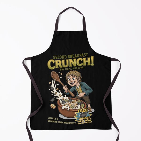 Item preview, Second Breakfast Crunchl Parody | Funny Fantasy Mashup designed and sold by VoglR.
