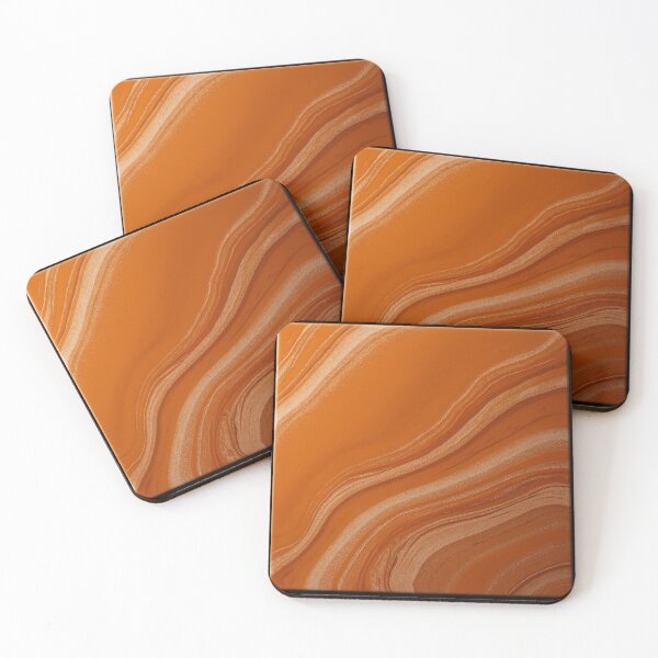 Item preview, Terracotta Flow Abstract Wall Art designed and sold by Xenovita.