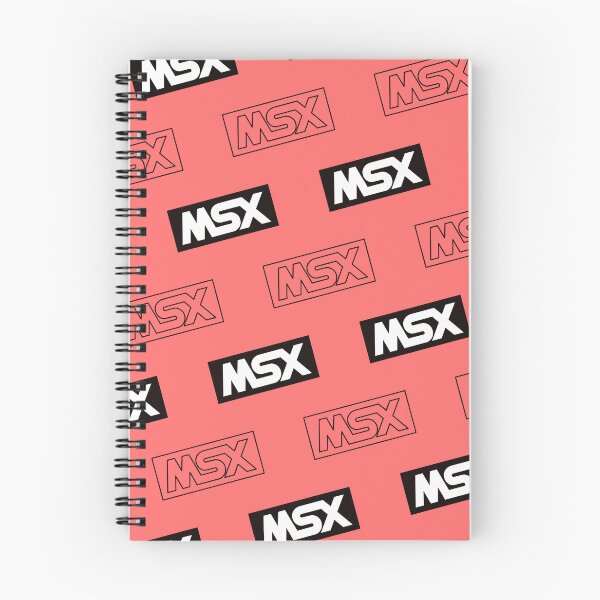 Item preview, Classic MSX Logo Pattern (Color 9) designed and sold by RetroTributes.